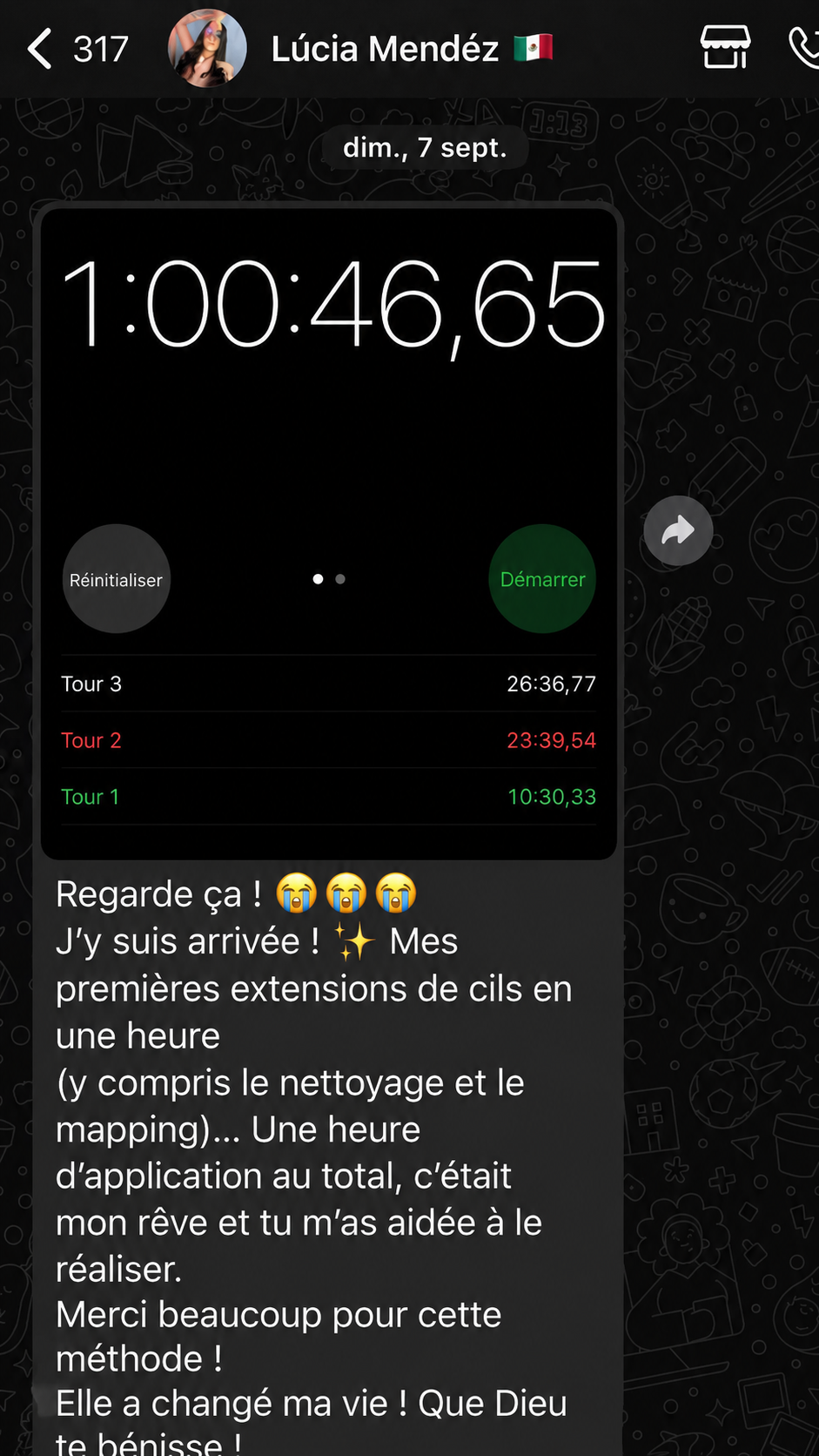 Capture d'un témoignage